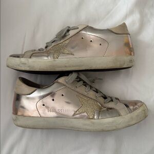 Golden Goose Superstar Metallic Rose Gold Size 38